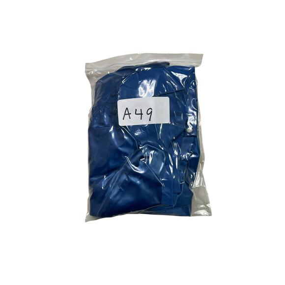 Vintage 80s F/A-18E/F Super Hornet Satin Blue Bomber Jacket - USA - size XL‎ - Picture 9 of 9